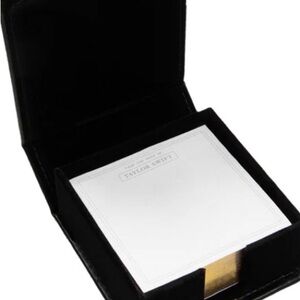 From The Desk Of Taylor Swift Notepad Black Leather Notepad Holder